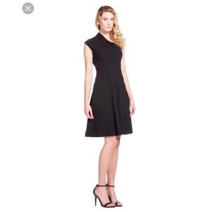 Designer Tracy Reese Side Pull Frock in NAVY sz 12